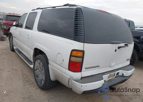 2004 GMC Yukon Xl 1500 Denali из США, поврежденный, VIN 1GKFK66U04J319873